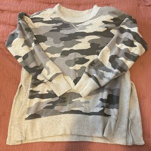 Aerie high cut crew neck sweatshirt